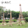 鐵藝巴黎埃菲爾鐵塔落地擺件大型模型雕塑 商業美陳景觀展覽道具