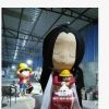 立體卡通人物泡沫雕塑高端商場美陳園林景觀泡雕門頭制作廠家直銷