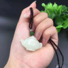新款推出天然和田玉把把壺玉壺吊墜玉石掛件玉器工藝品送繩子