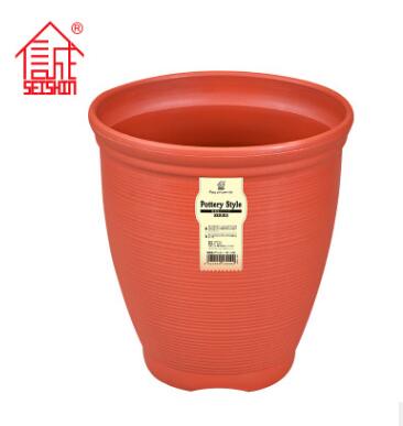 高盆圓形花盆 PP樹脂塑料加厚花盆牢固耐用