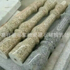 廠家直銷 各種別墅花型欄桿定做 漢白玉石雕欄桿