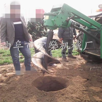 拖拉機帶挖樹坑機 鉆樹坑機 植樹造林打洞機 四輪帶挖坑機