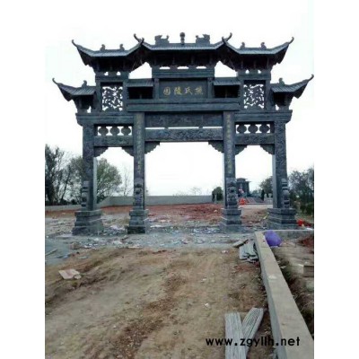 長虹 牌坊石雕 石雕牌坊 石牌樓牌坊 牌坊山門 石雕牌樓牌坊 園林石雕 漢白玉石雕   石雕廠家