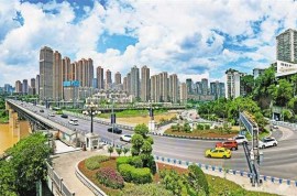 重慶日報：園林藝術扮靚街頭